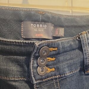 Torrid Women's Blue Jeggings 16XS